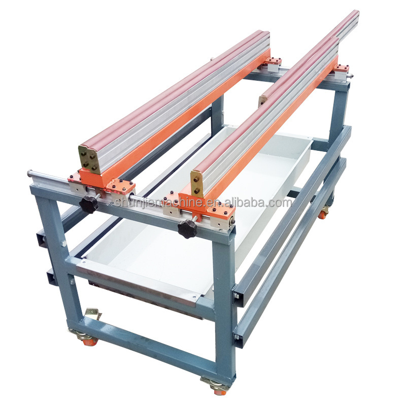 New design small operate table adjustable workbench for wood glass door with storage