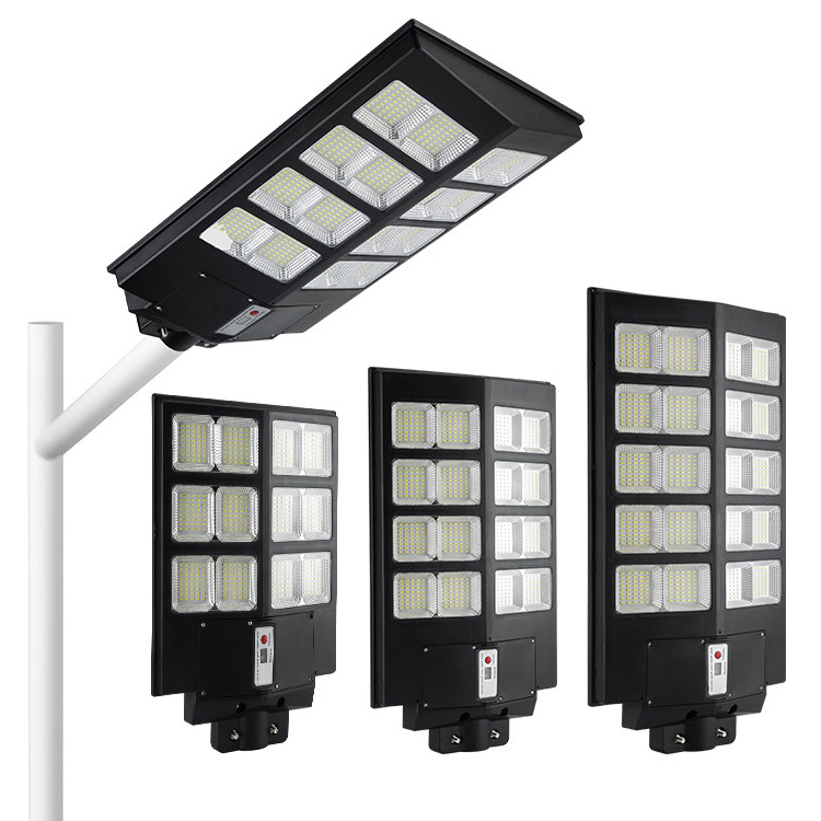 200W 300W 400W 500W 600W 800W 1000W 1200W solar street light outdoor large capacity battery all in one solar led street light