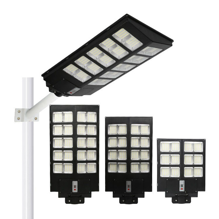 200W 300W 400W 500W 600W 800W 1000W 1200W solar street light outdoor large capacity battery all in one solar led street light