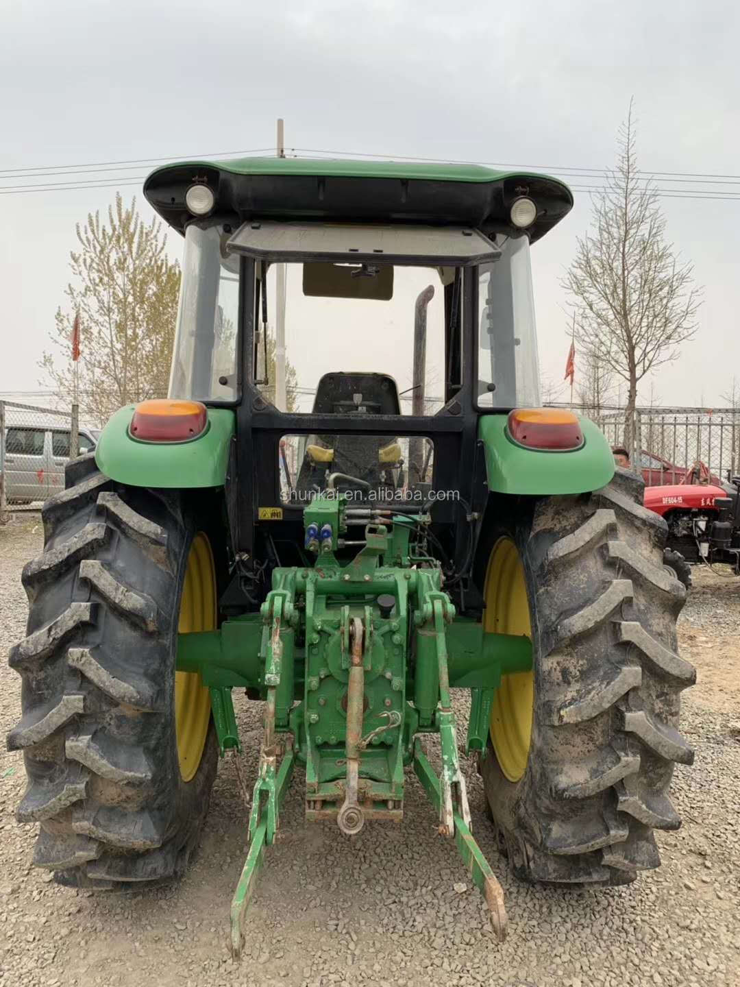 Second hand 55-100HP Diesel engine Wheel Agriculture Farm Tractors