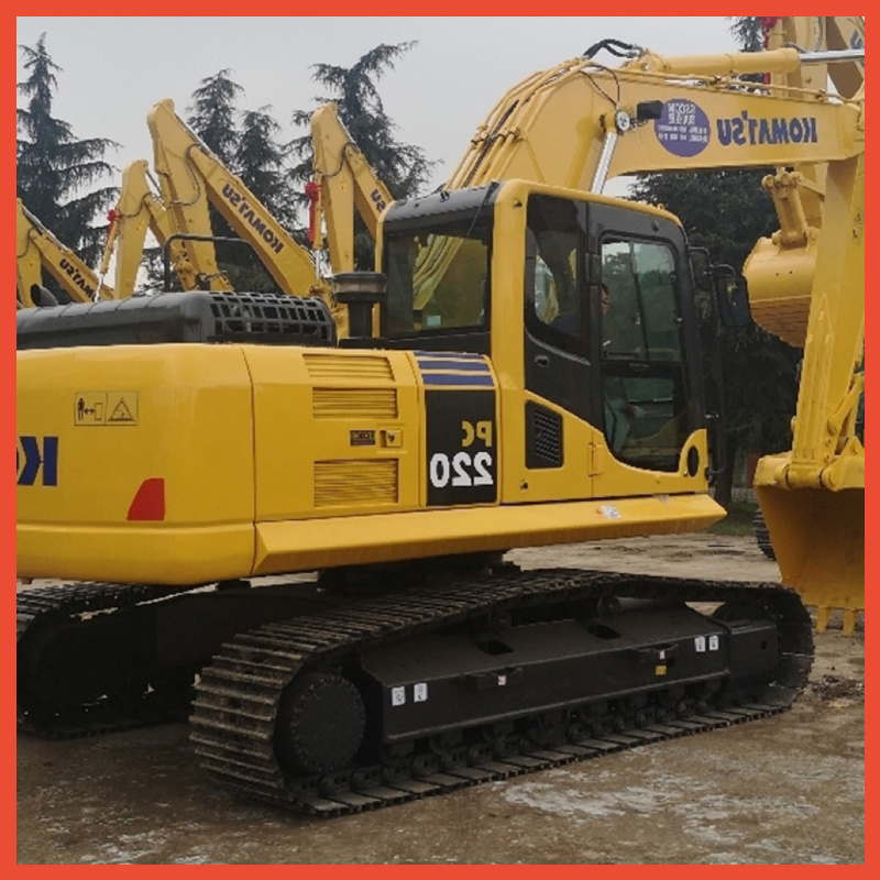 Komatsu used excavator good quality model PC220 PC200