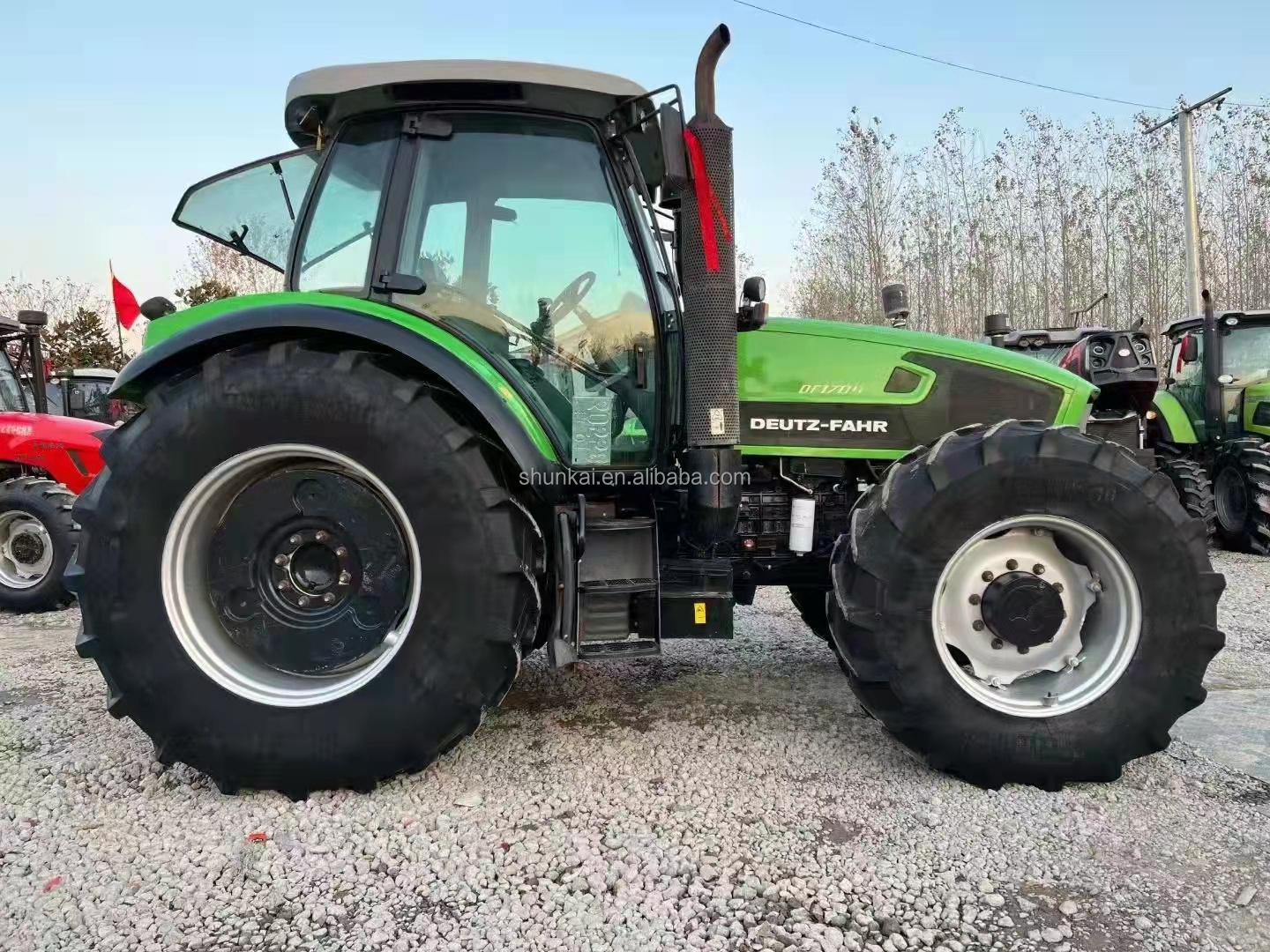 Multifunctional 6 Cylinder Diesel Engine 4 Wheel Used Tractor For Agricultural