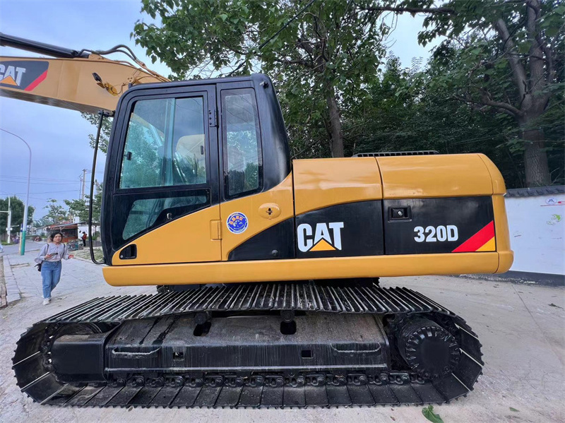 Almost new prefect condition wheel caterpillar 320 excavadora Hydraulic Steeled Used excavator CAT 20ton with CE