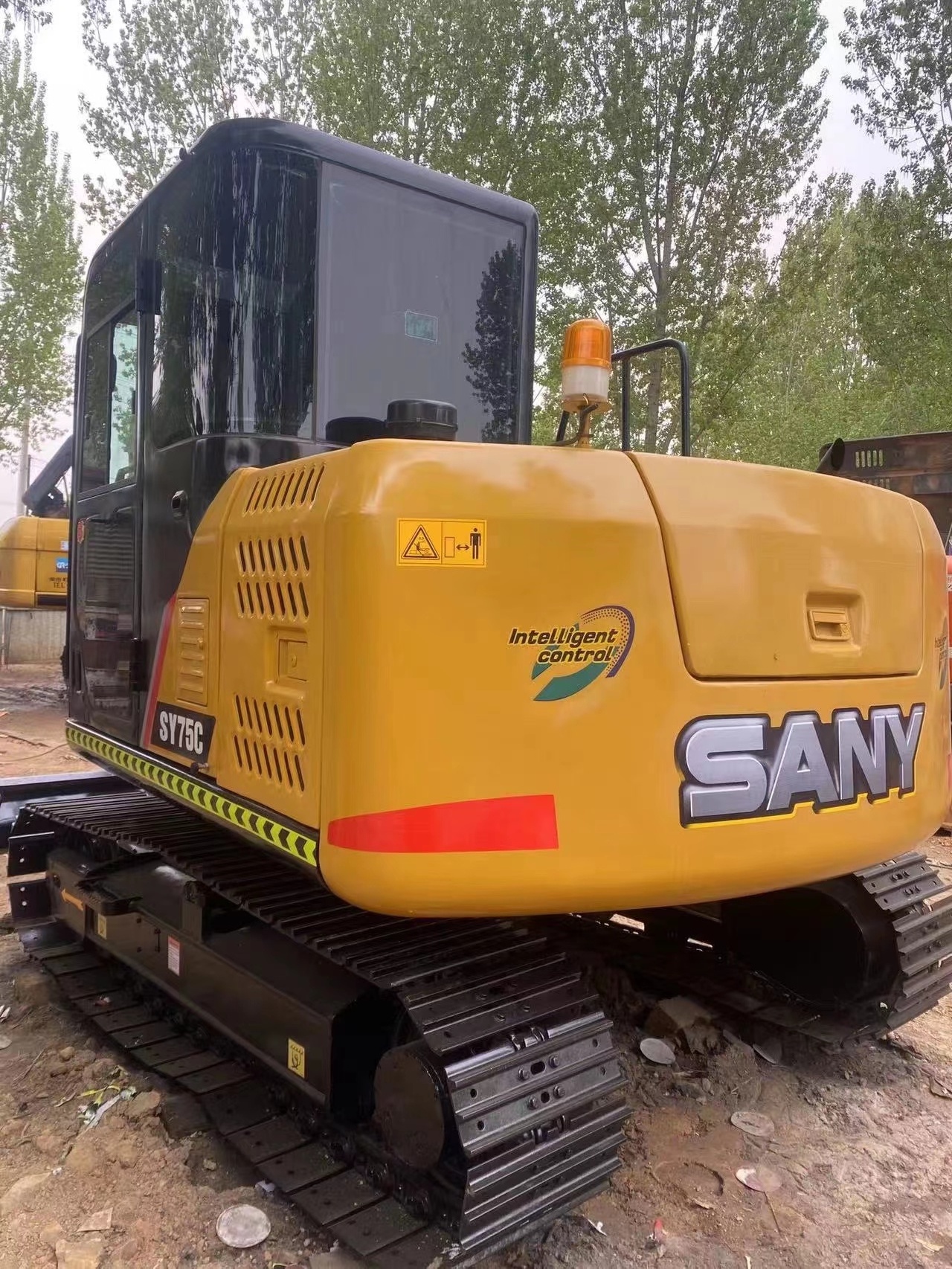 Used Sany mini excavator for sale, 7 ton mini digger, used Sany excavator 75C