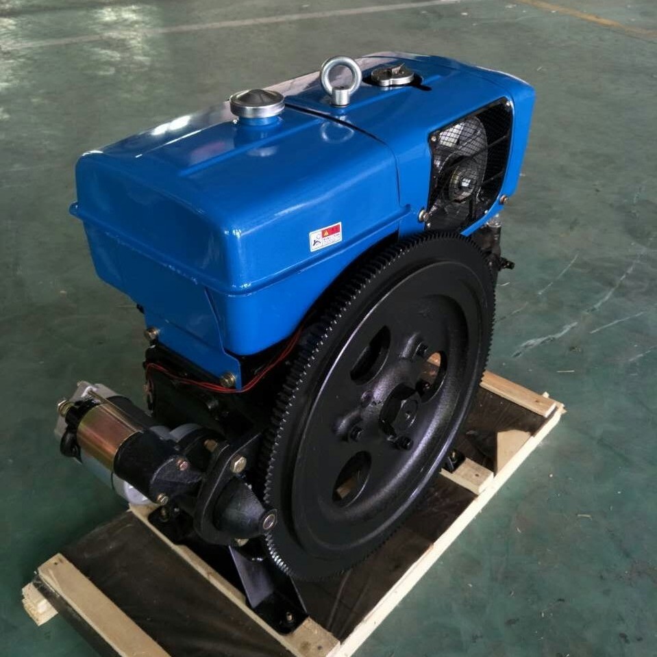 Chinese good quality and price Diesel Engine with radiator 8hp to 18hp