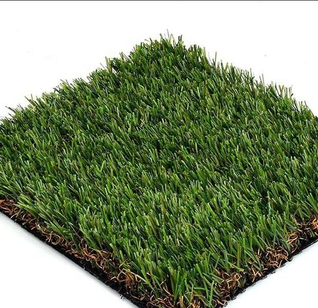 Grass factory 15-60mm olive color grass artificial high quality grass rug custom density synthet turf