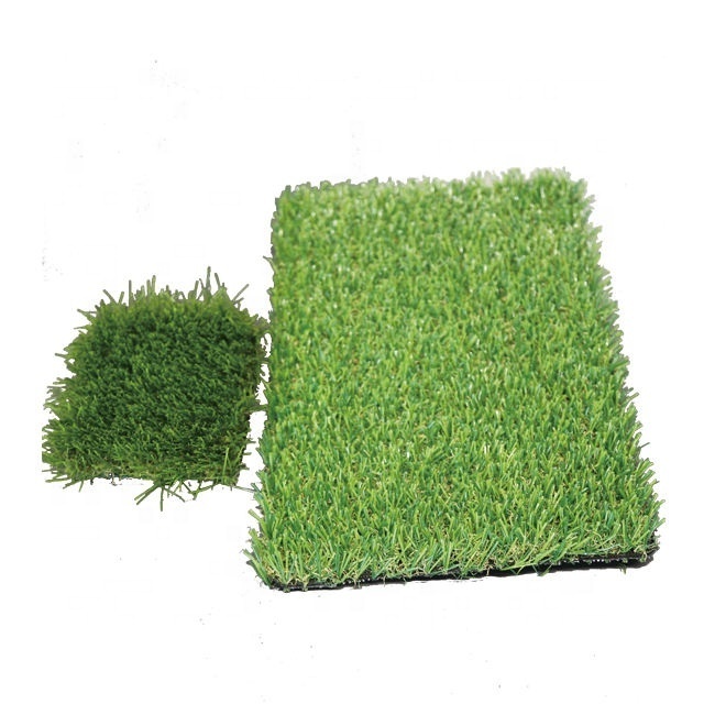 garden  green color artificial grass carpet synthetic grass for soccer field