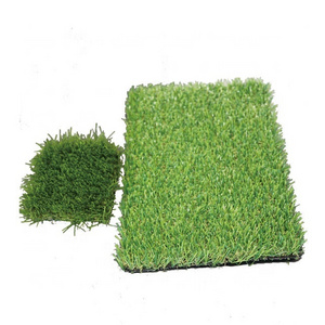 garden  green color artificial grass carpet synthetic grass for soccer field