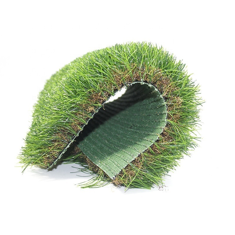 garden  green color artificial grass carpet synthetic grass for soccer field