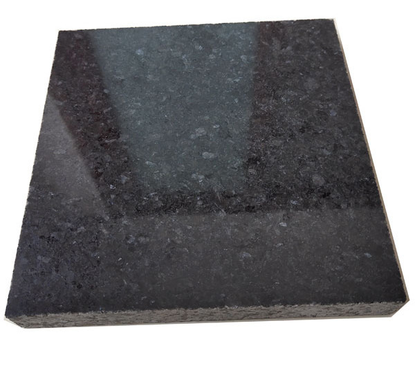 bush hammered surface cheap china impala  black granite tiles customized