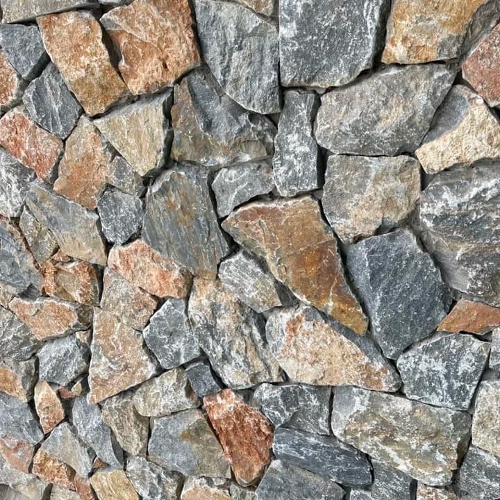 Factory direct sale irregular shaped slate driveway paver stone