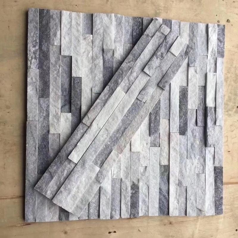 Factory direct sale decorative quartz stone wall panels stacked stone veneer tile