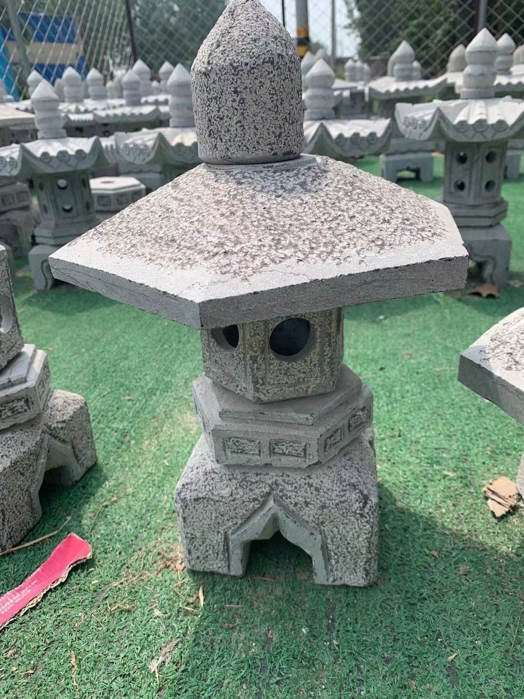 Wholesale  Outdoor Garden Granite Stone Japanese Stone Lanterns