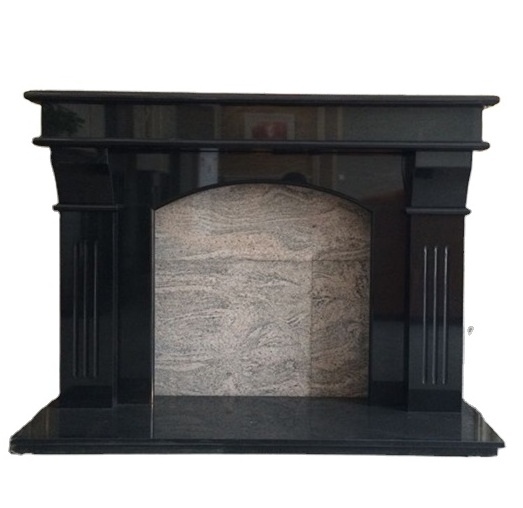 Shanxi Black Granite Fireplace Surround