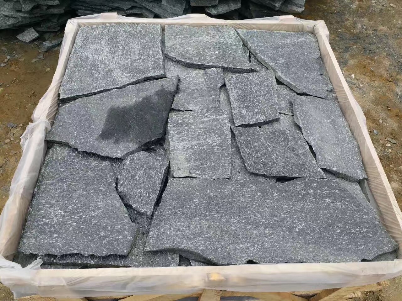 Hebei Crazy slate paving flagstone