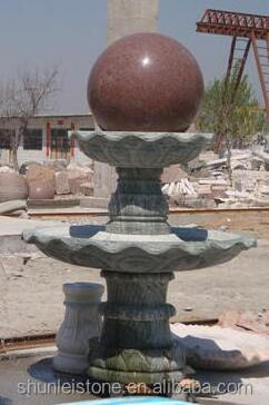 Factory direct sale Floating Stone Rolling Sphere Garden Water Fountain