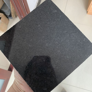 China cheap granite stone polished Yixian black granite stone