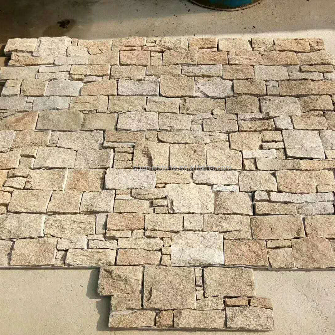 Natural stone ledgestone Z panel cladding