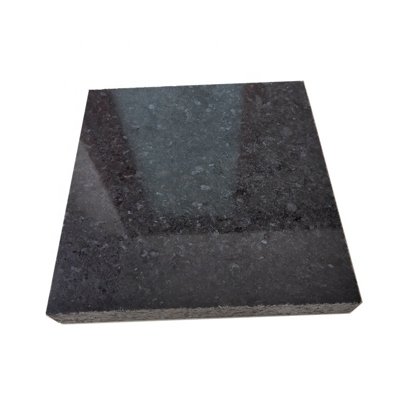 China cheap granite stone polished Yixian black granite stone