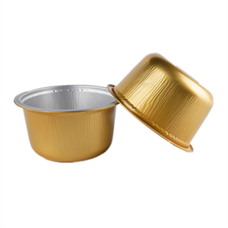 Wholesale Gold Baking Pans Pie Pan Aluminum Foil Round Container Disposable