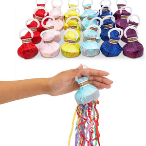 Throw Streamers No Mess Confetti Paper Shakers Poppers for Party Celebrations Multicolor