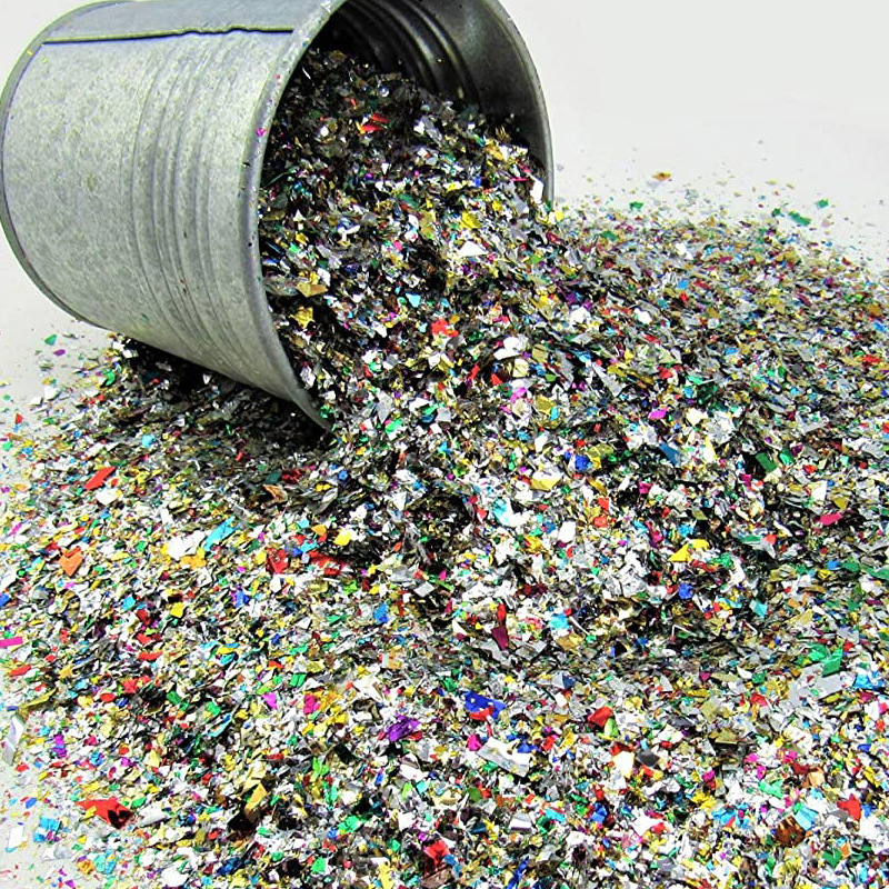 Wholesale Bulk Wedding Party Confetti 100g per Bag Mixed Color Irregular Debris Fillings Party Foil Confetti