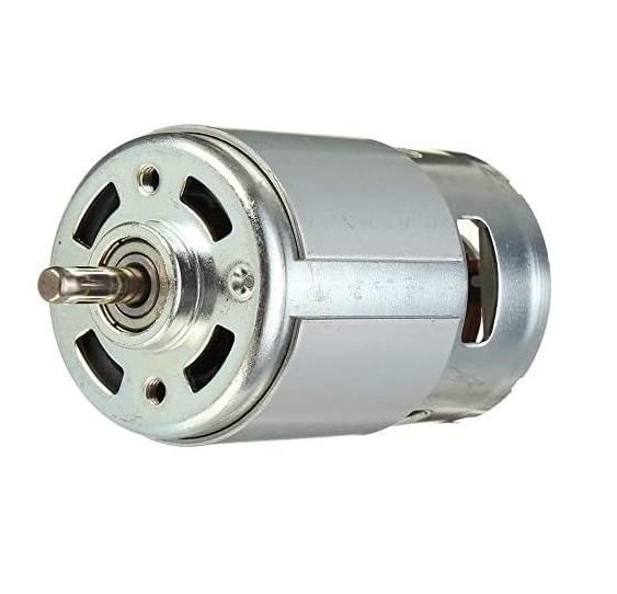 Shunli Custom 775 DC 12V-24V 4500-8000RPM PMDC Electric Brush Brushless DC Motor Torque High Power Low Noise DC Motor