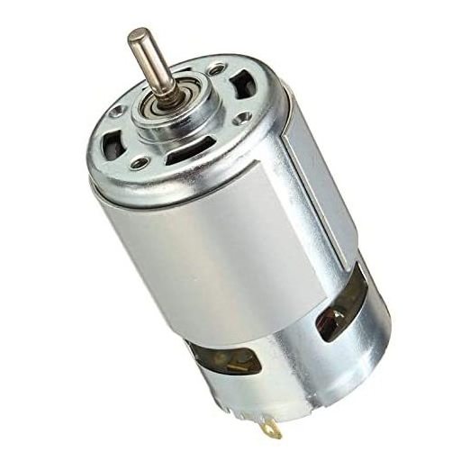 Shunli Custom 775 DC 12V-24V 4500-8000RPM PMDC Electric Brush Brushless DC Motor Torque High Power Low Noise DC Motor