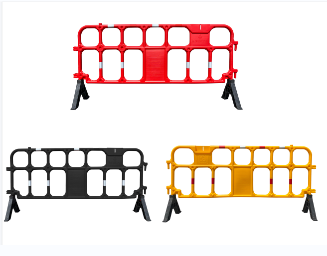 Pedestrian Barriers Plastic Traffic Barrier Airport Barricade