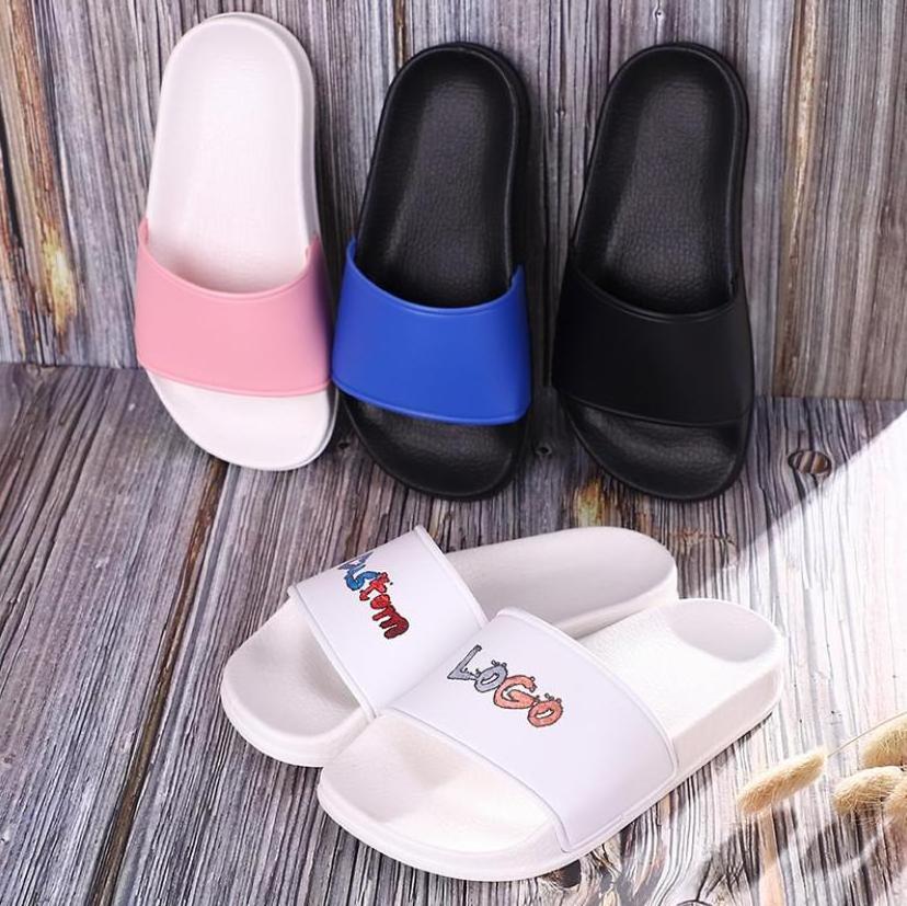 Children's Slippers Custom Logo Unisex Slippers Summer Fashion Rubber Slide Slippers Chanclas Kids Flip Flops