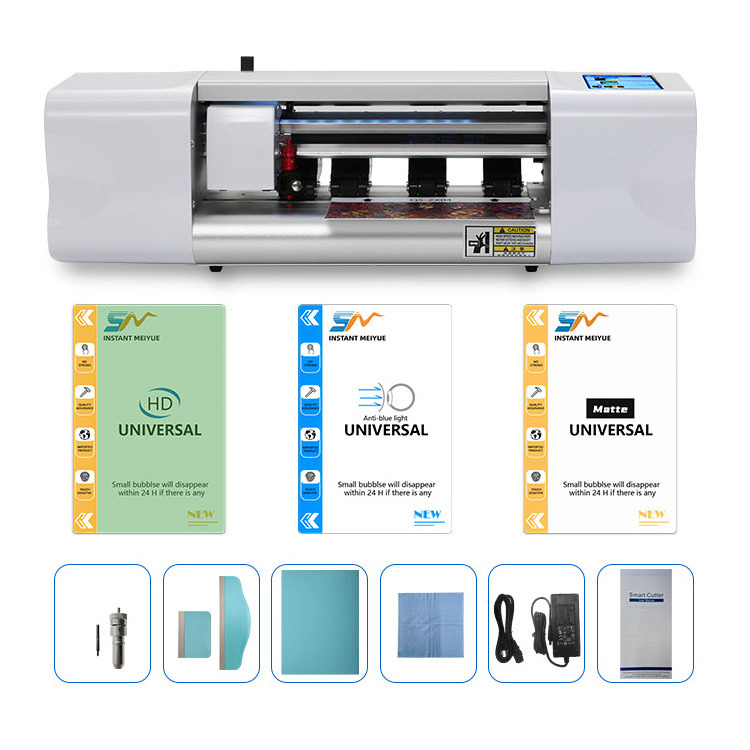 Smart Mobile Phone TPU Hydrogel Film Cutter Plotter Back Skin Sticker Making Screen Protector Cutting Machine