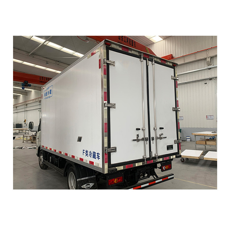 Cheap CKD Aluminum Doors Refrigerated Truck Box Body for Live Fish and Seafood Transportation on Sale