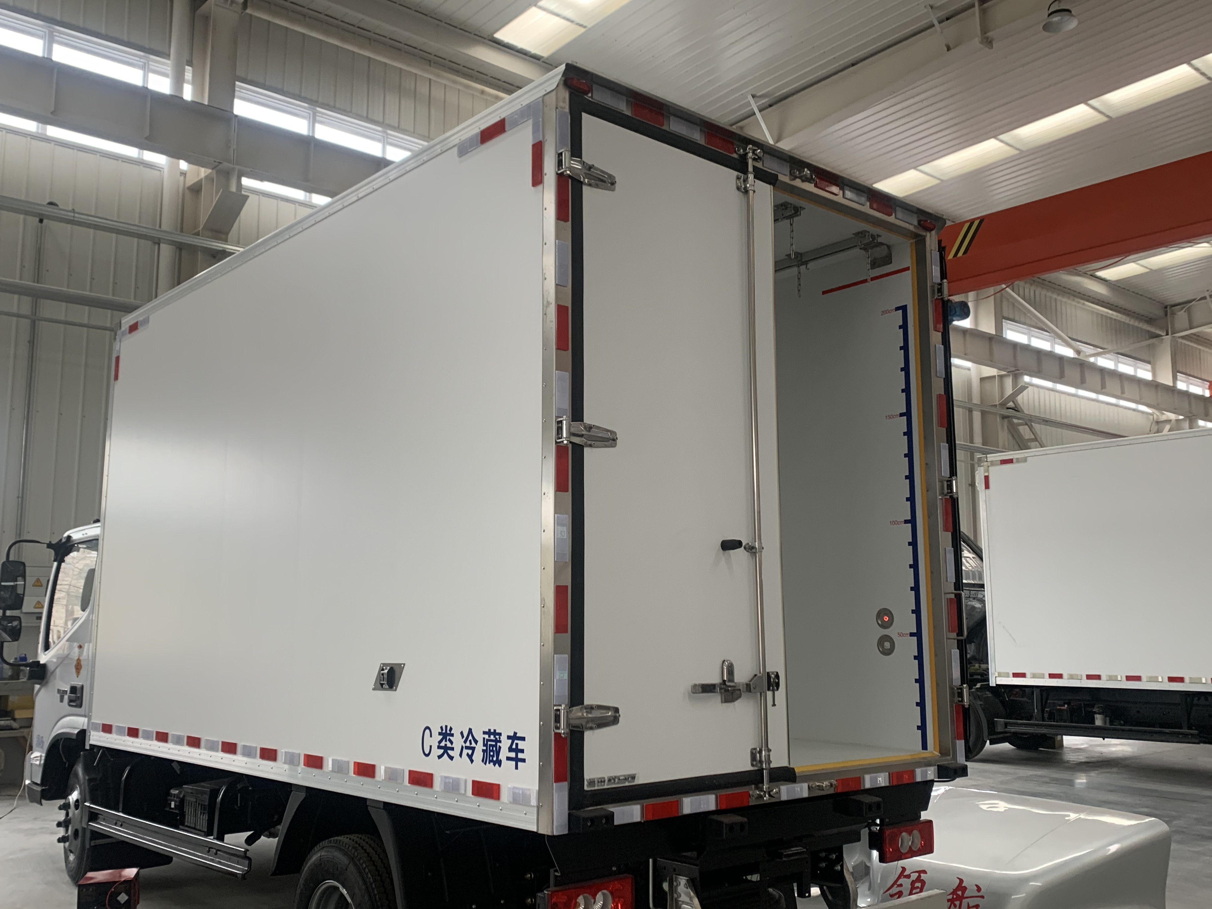 Cheap CKD Aluminum Doors Refrigerated Truck Box Body for Live Fish and Seafood Transportation on Sale