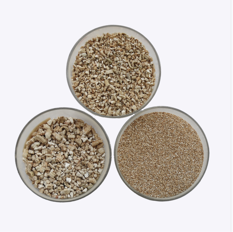 High quality Expanded Vermiculite Powder, professional manufacturer raw crude-vermiculite for insulation board warm slate