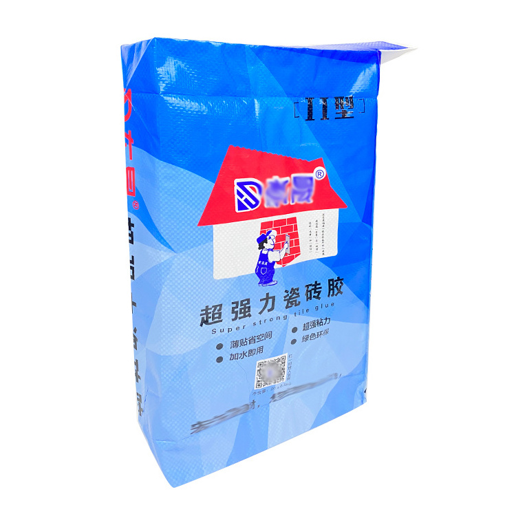 Factory price 25kg 50kg valve bag plastic bags for cement packaging