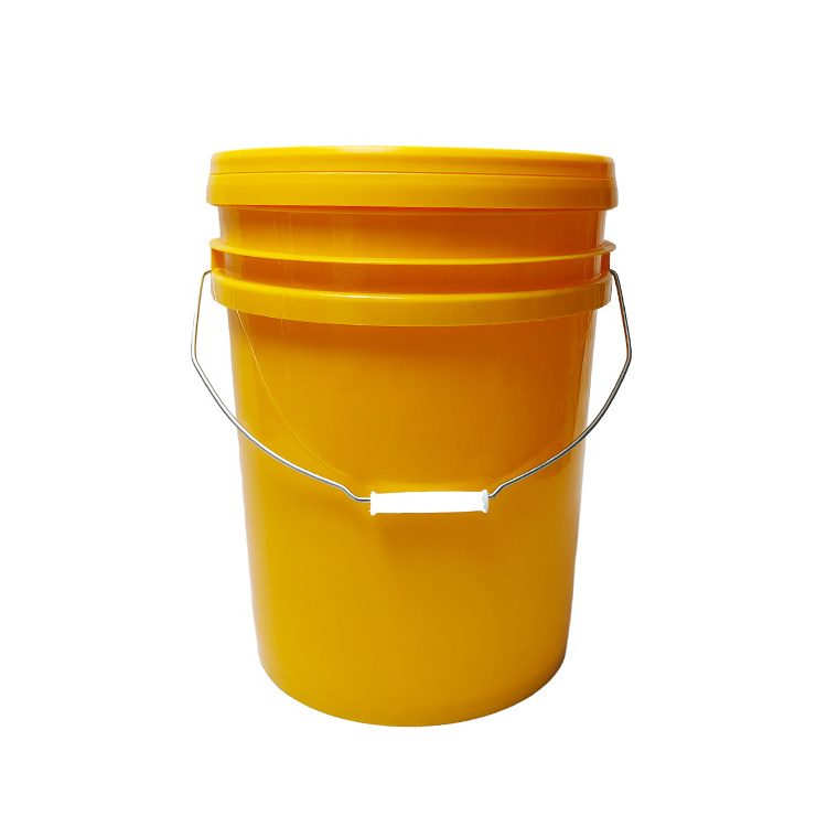 Customized Color Pail Food grade 20L 10 Liter Plastic Buckets Wholesale For Construction