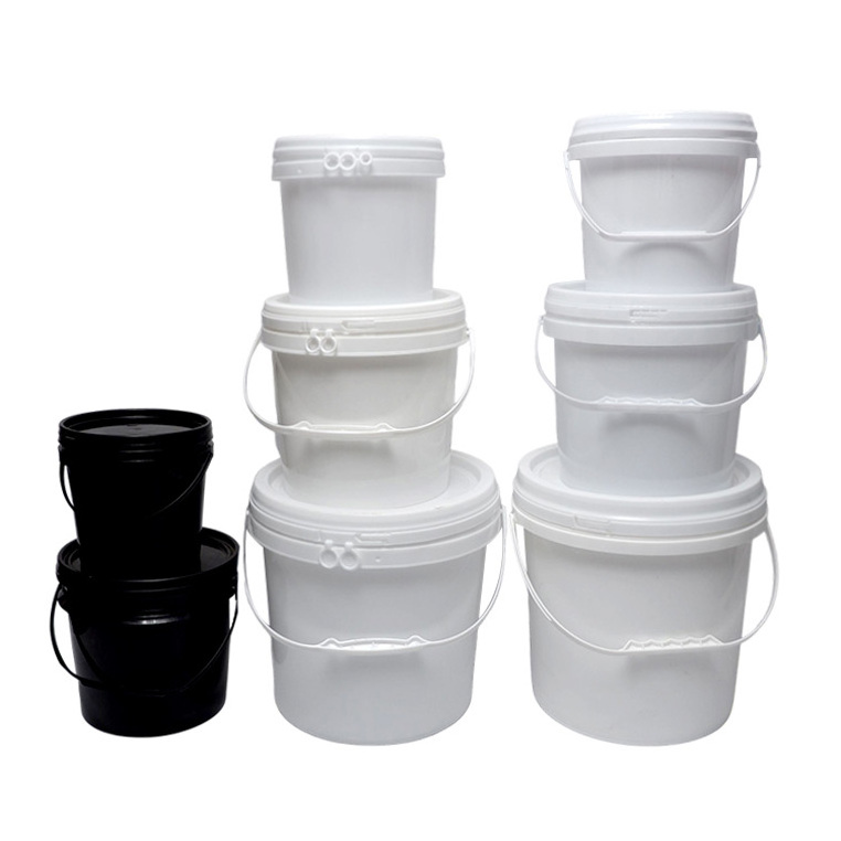 Cheap Price 10 Litre Plastic Bucket Plastic Storage Tub With Lid Leak Proof Round Plastic Bucket With Handle