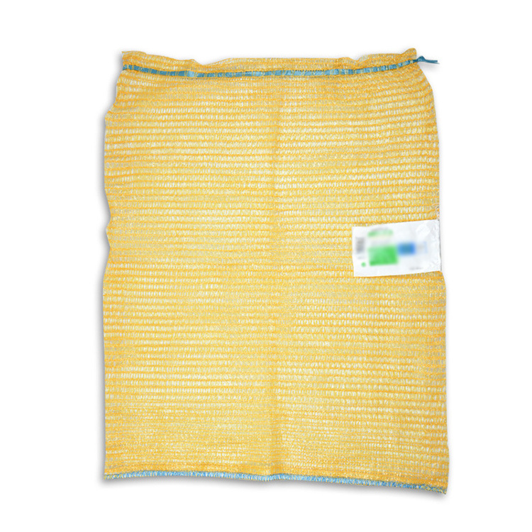 Reasonable Price Custom PP Drawstring Vegetable Packing Lemon Onion  Mesh Bag