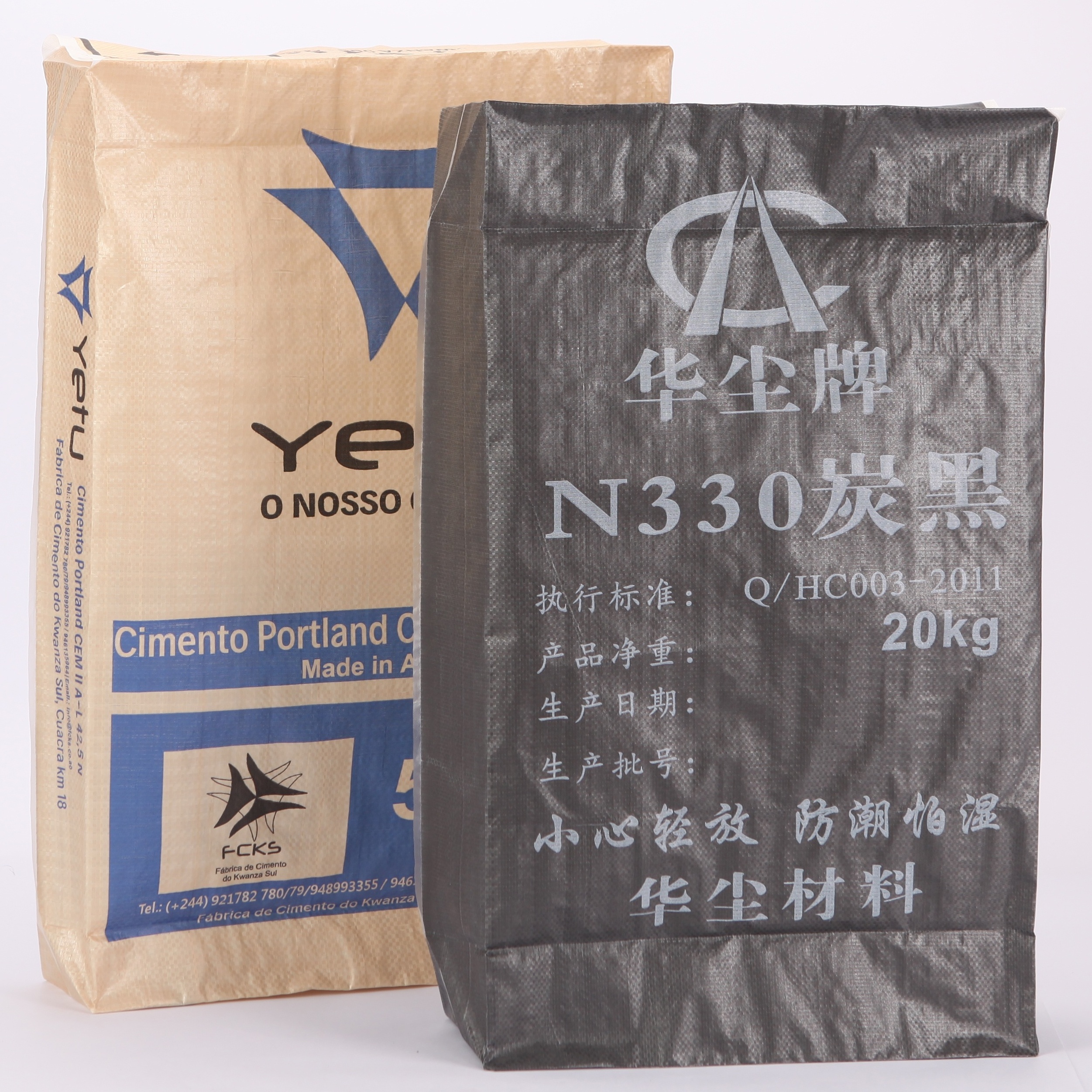 custom 20kg 25kg kraft paper valve cement bag   cement paper bag pasted valve paper bags