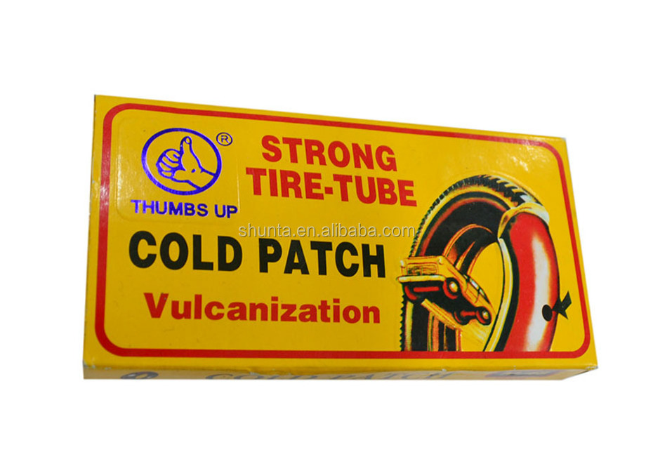 hot sale high quality tube repair resistance to cold patch THUMBS UP cold patch glue