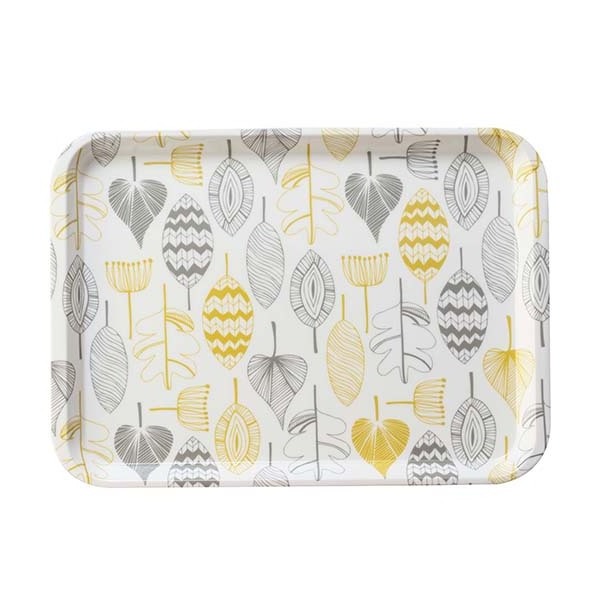 Wholesale Luxury Custom Melamine Rectangular Rolling Serving Trays