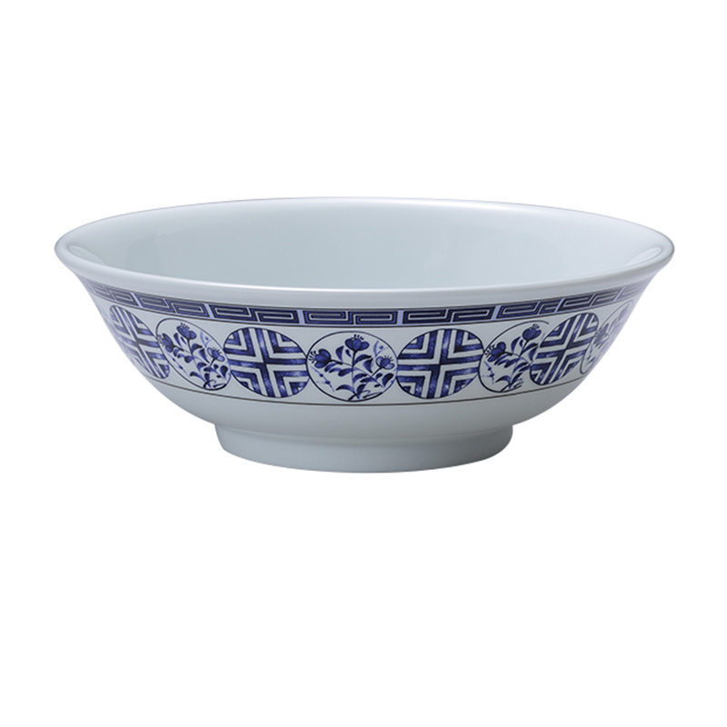 Wholesale Multi size 10 Inch OEM Salad Noodle Ramen Serving Chinese Custom Melamine Soup Bowls