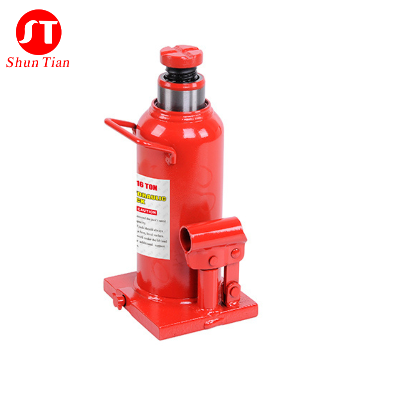 New Arrival 32 Ton Big  Hydraulic Welded Bottle Jack With Steel Plate Base Car Jack Lift Repair Tool High Quality Factory Jack