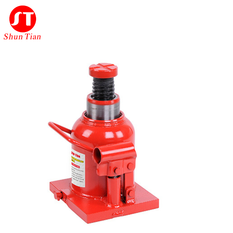 New Arrival 32 Ton Big  Hydraulic Welded Bottle Jack With Steel Plate Base Car Jack Lift Repair Tool High Quality Factory Jack