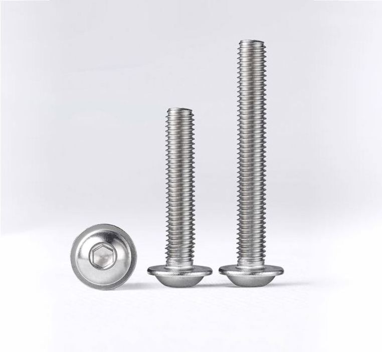 Factory Promotional countersunk hexagon socket head machine screw surface galvanization Stainless Steel hexagon bolt