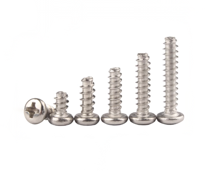 410 Stainless steel Micro magnetic Pan thin flat head low profile phillips self tapping Thread-Forming screw