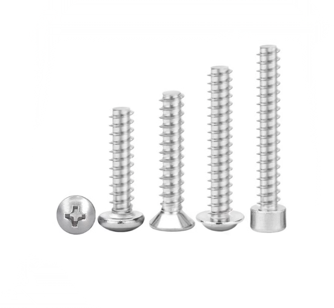 410 Stainless steel Micro magnetic Pan thin flat head low profile phillips self tapping Thread-Forming screw