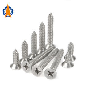 Stainless Steel Cross Recessed Countersunk Head Tapping Screws