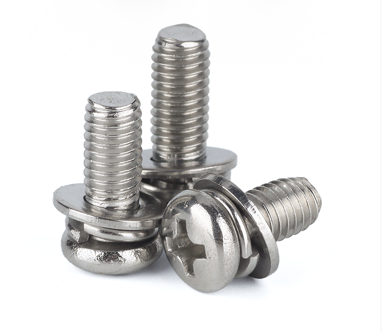 Three Parts Pan Head Combination Sems Machine Screws