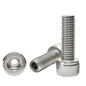 Din912 Hex Socket Head Hollow Vacuum Vented Screw With Hole Stainless Steel Hollow Screws